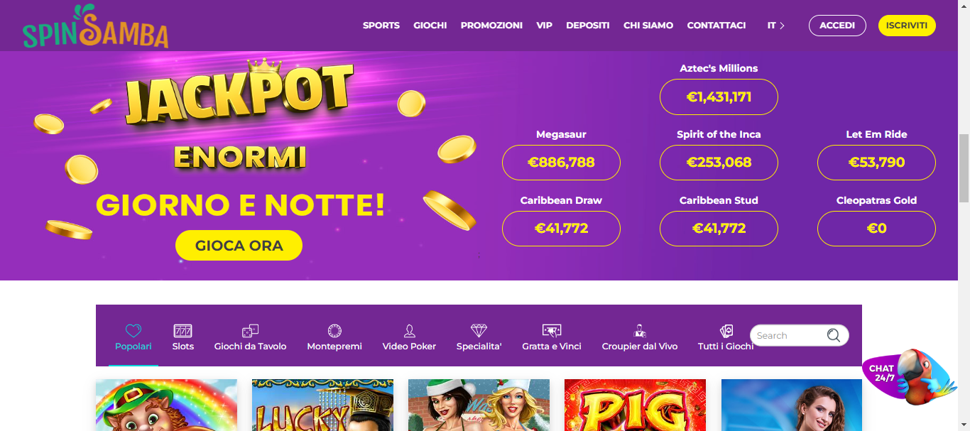 Spin Samba Casino