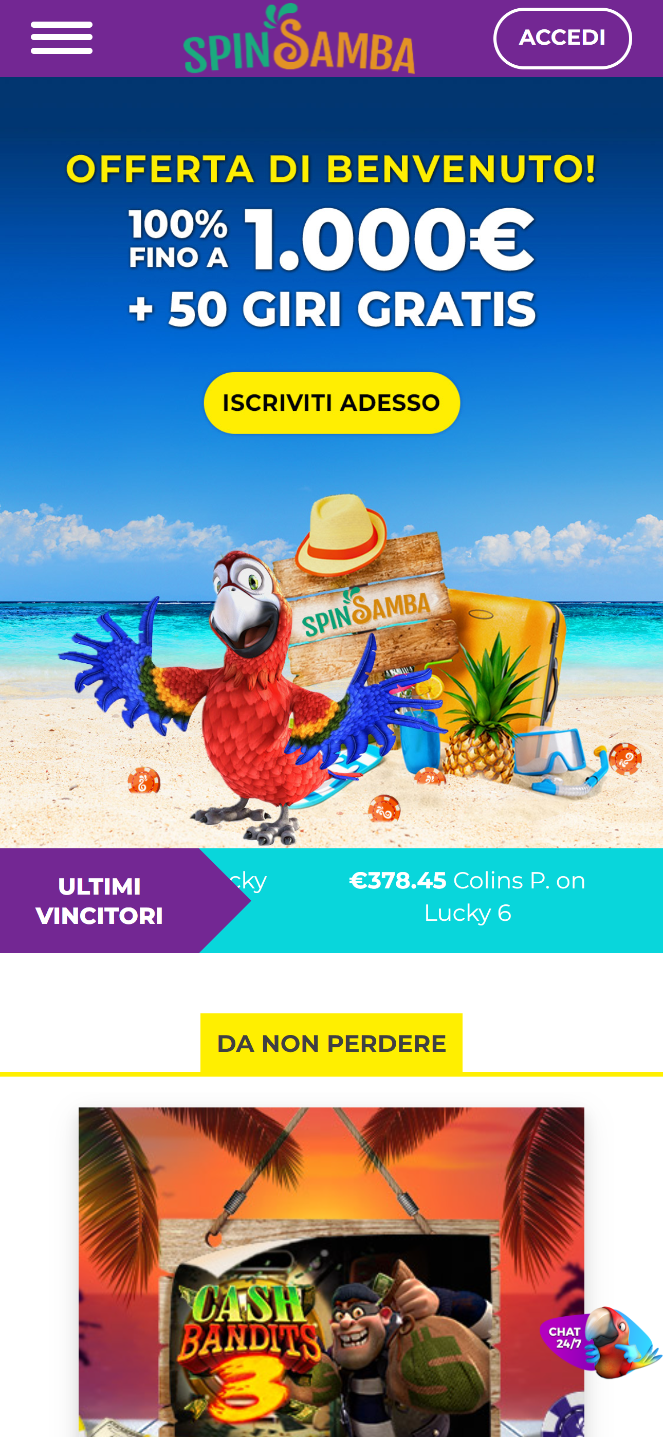 Spin Samba Casino